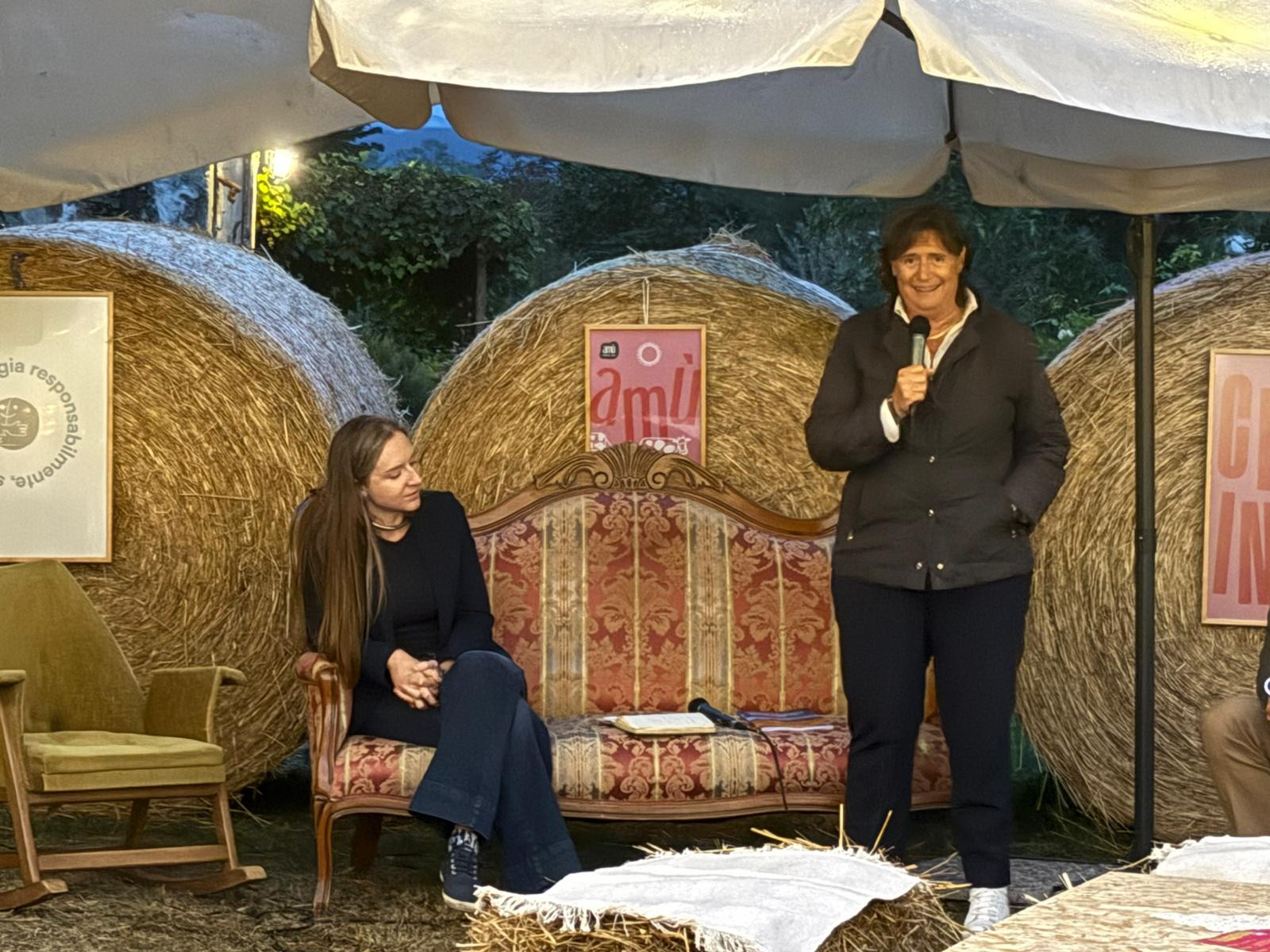 L'assessore regionale all'agricoltura Stefania Saccardi