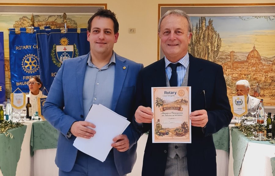 A destra il mugellano Giulio Cappetti, giunto in finale