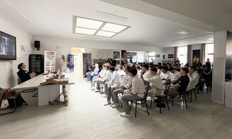 I ragazzi durante il convegno