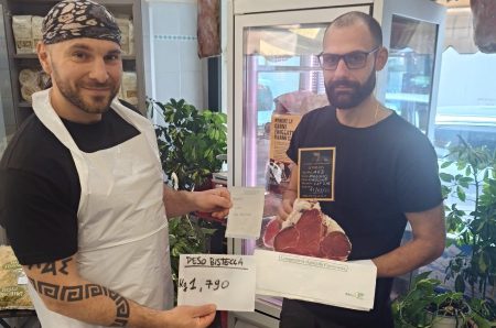 Palio della bistecca alla Caf. Dopo il brivido di un pareggio il premio va ad Elia