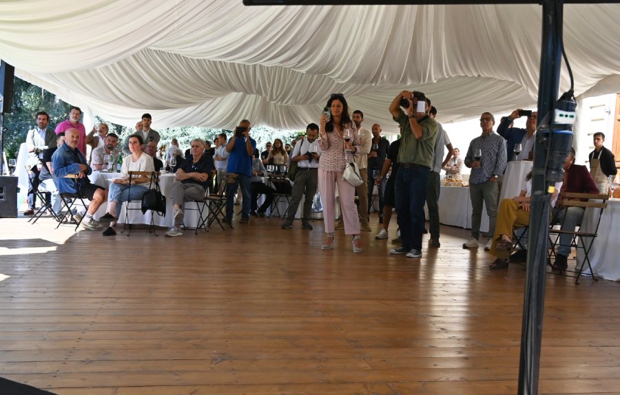 Il pubblico alla presentazione